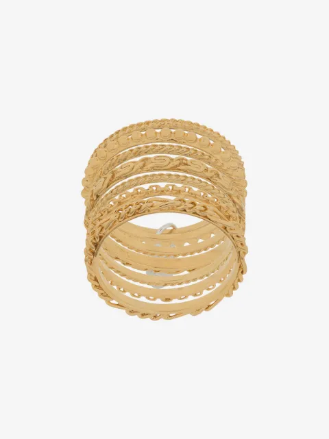 Wouters & Hendrix Sins And Senses drop-detail stack rings