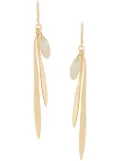 Wouters & Hendrix drop pearl earrings - Gold