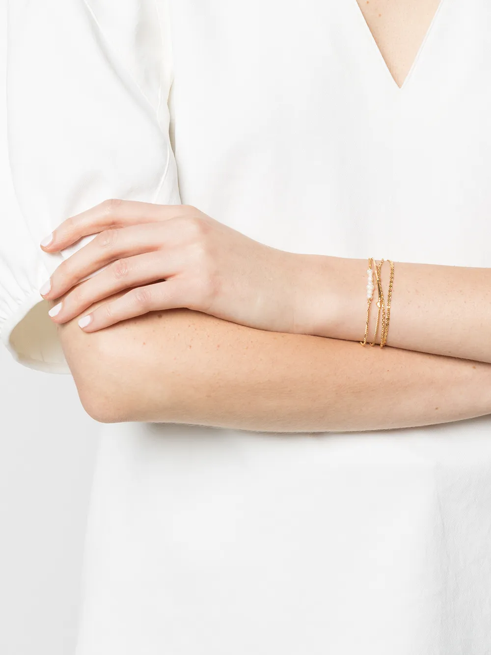 Wouters & Hendrix Schakelarmband - Goud