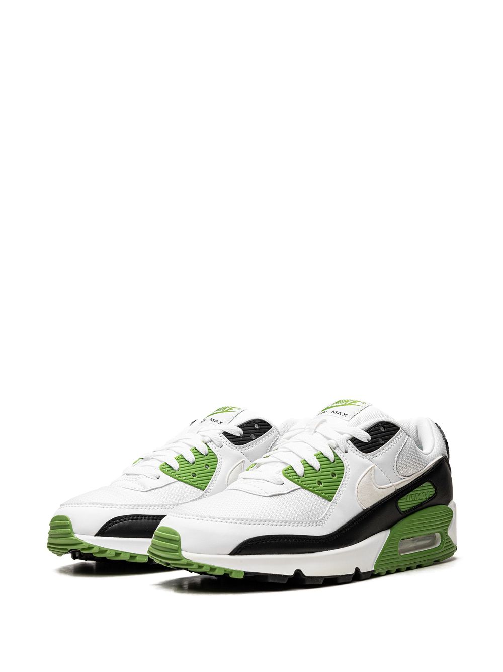 Shop Nike Air Max 90 "chlorophyll" Sneakers In Weiss