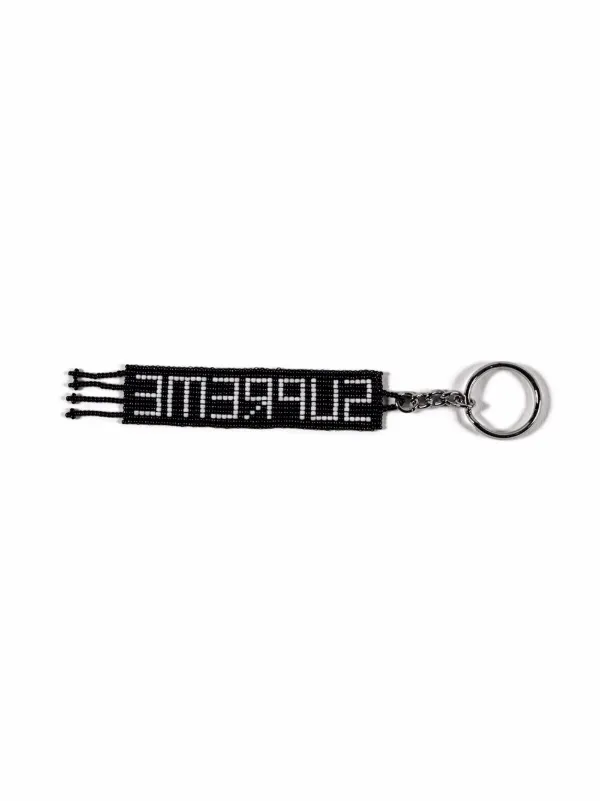 Supreme Beaded Logo Keychain - Farfetch