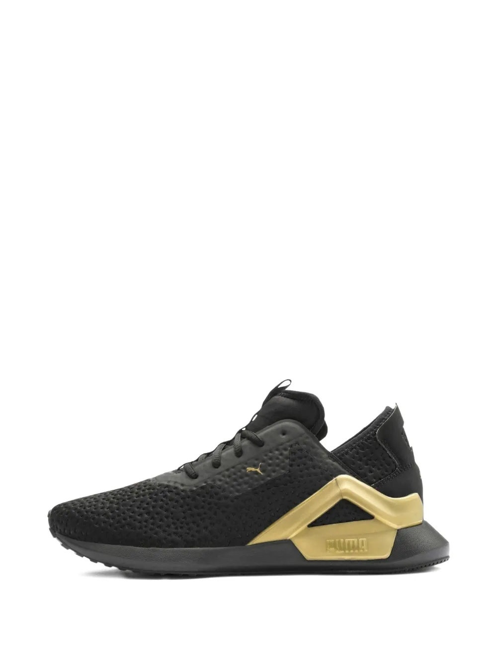 Puma Rogue X Metallic Sneakers In Black