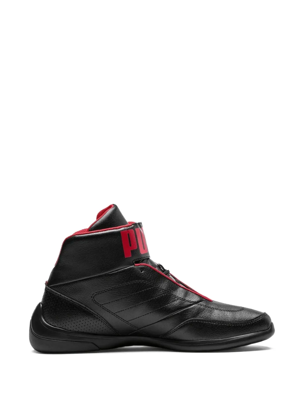 PUMA x Ferrari Scuderia Kart Cat Mid sneakers Zwart