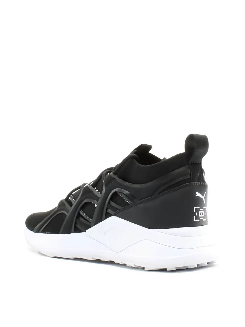 Puma X Les Benjamins Shoku Lace-up Sneakers In Black