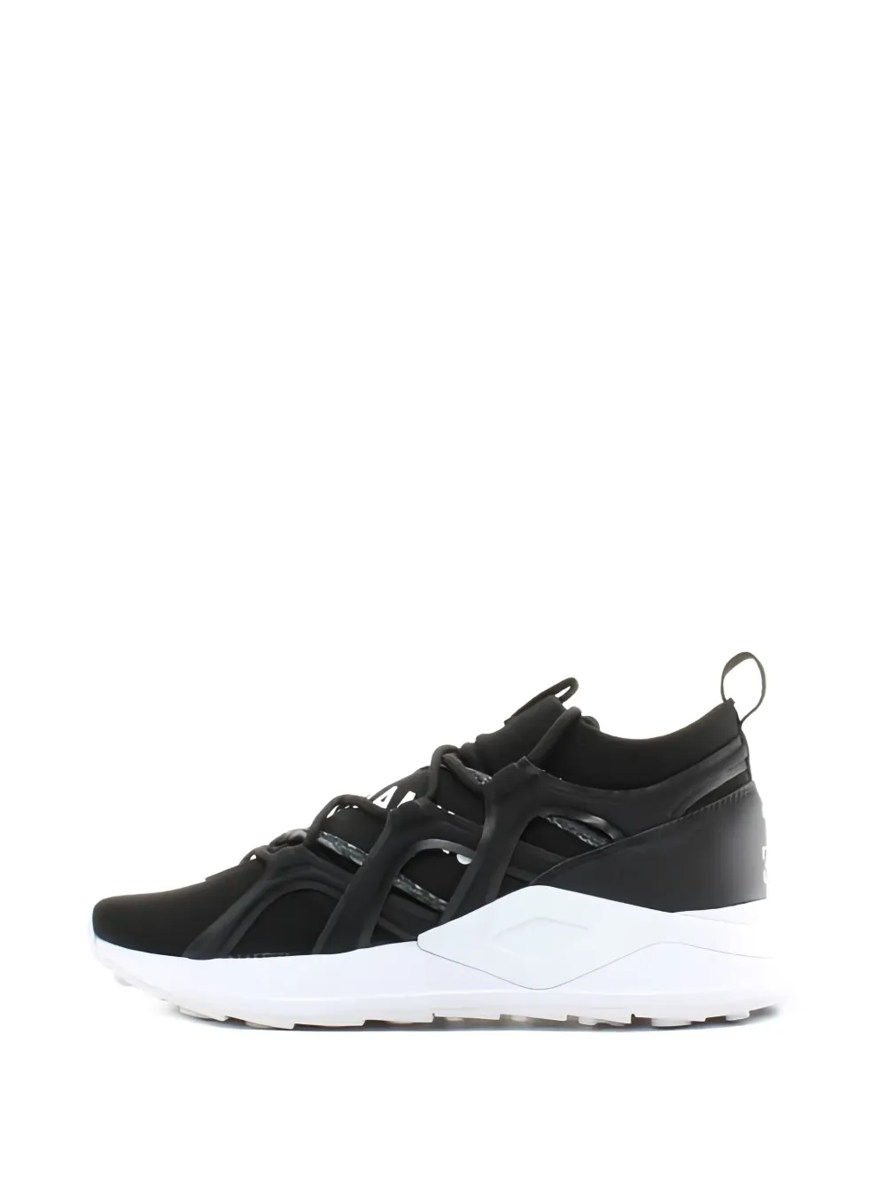 Puma X Les Benjamins Shoku Lace-up Sneakers In Black