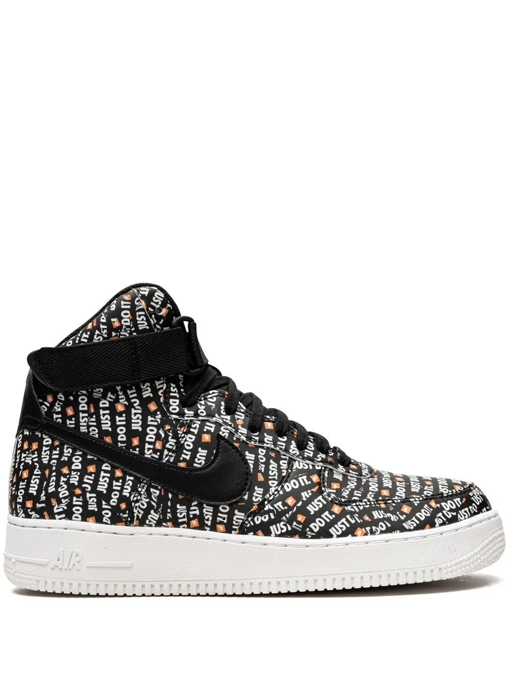 Nike Air Force 1 High 07 LV8 Just Do It Sneakers - Schwarz