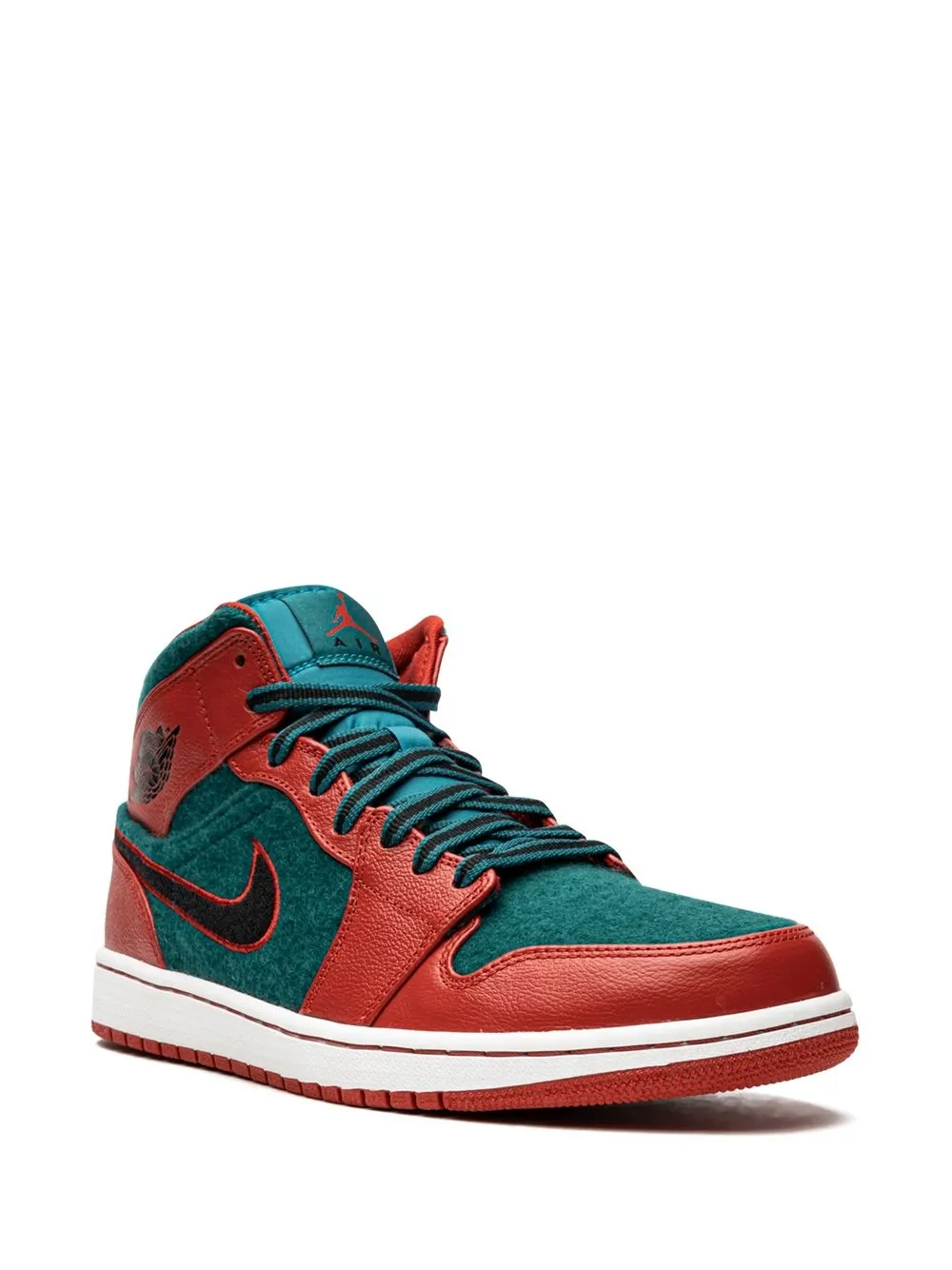 Jordan Air 1 mid-top sneakers Rood