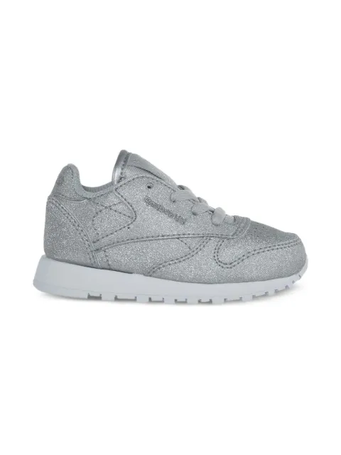 Reebok Kids Classic "Silver Metallic/Snow Grey" sneakers