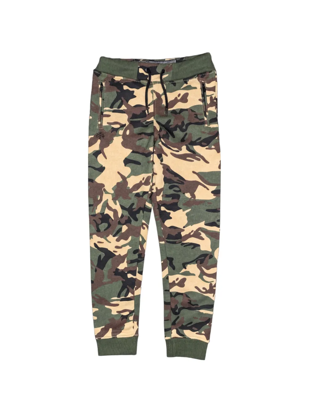 Jordan Kids camouflage-pattern track pants - Verde