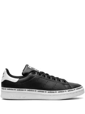 All black leather hot sale stan smiths