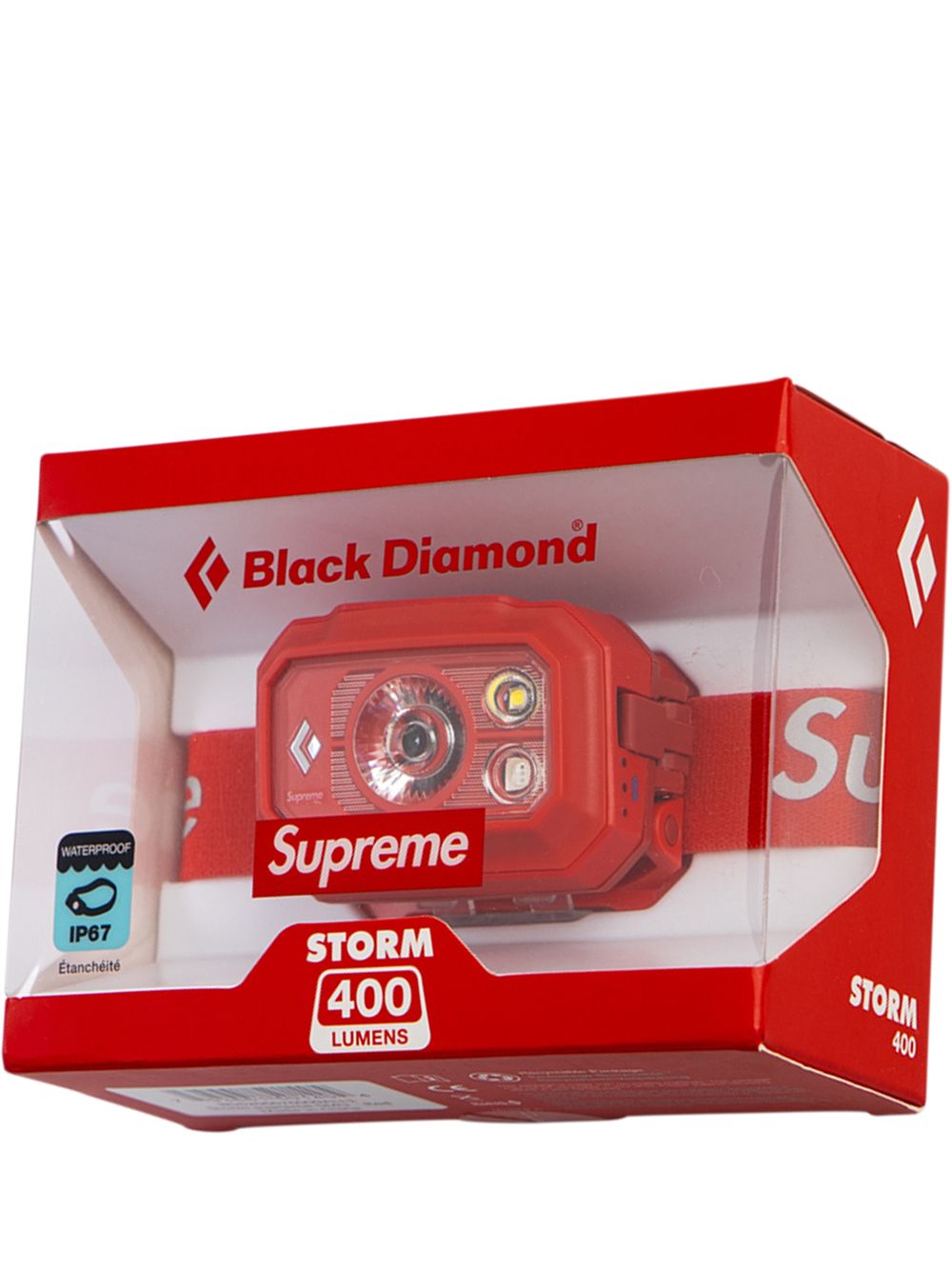 фото Supreme налобный фонарик из коллаборации с black diamond storm 400