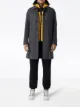 Burberry single-breasted car coat