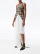 Image 2 of Burberry check panel plissé dress