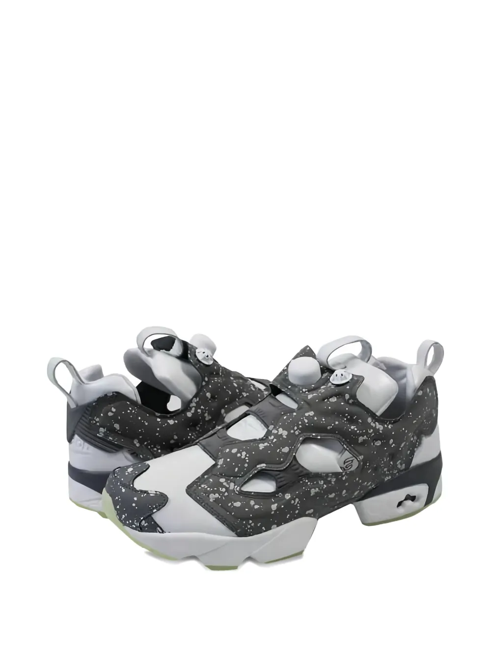 Reebok Atmos Pump-system Speckled Sneakers In Multi