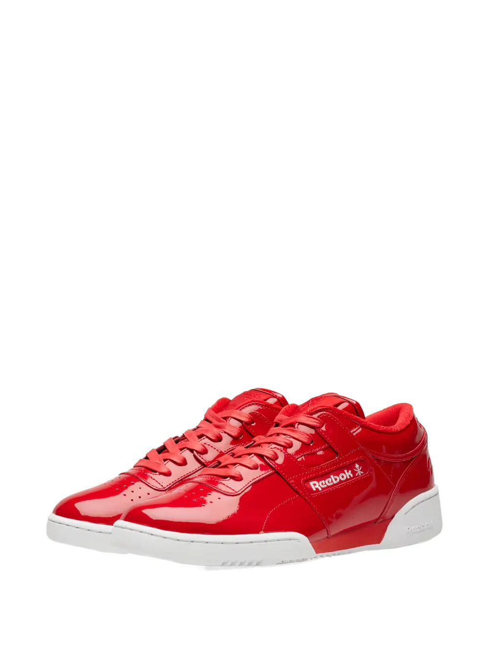 Reebok x Opening Ceremony Workout lakleren sneakers Rood