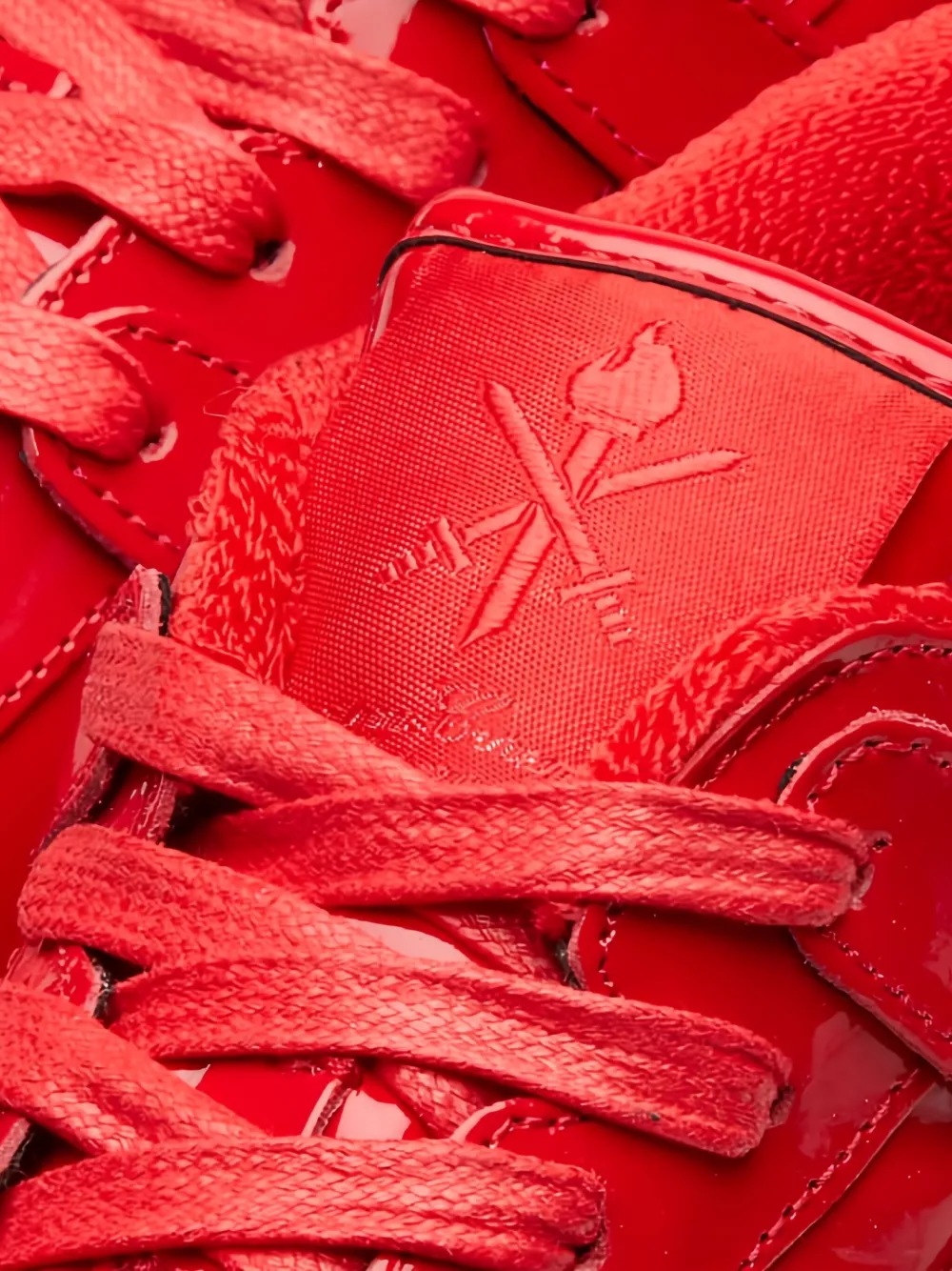 Reebok x Opening Ceremony Workout lakleren sneakers Rood
