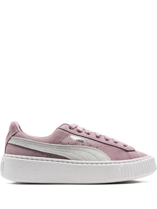 Baskets en daim à plateforme - PUMA - Modalova