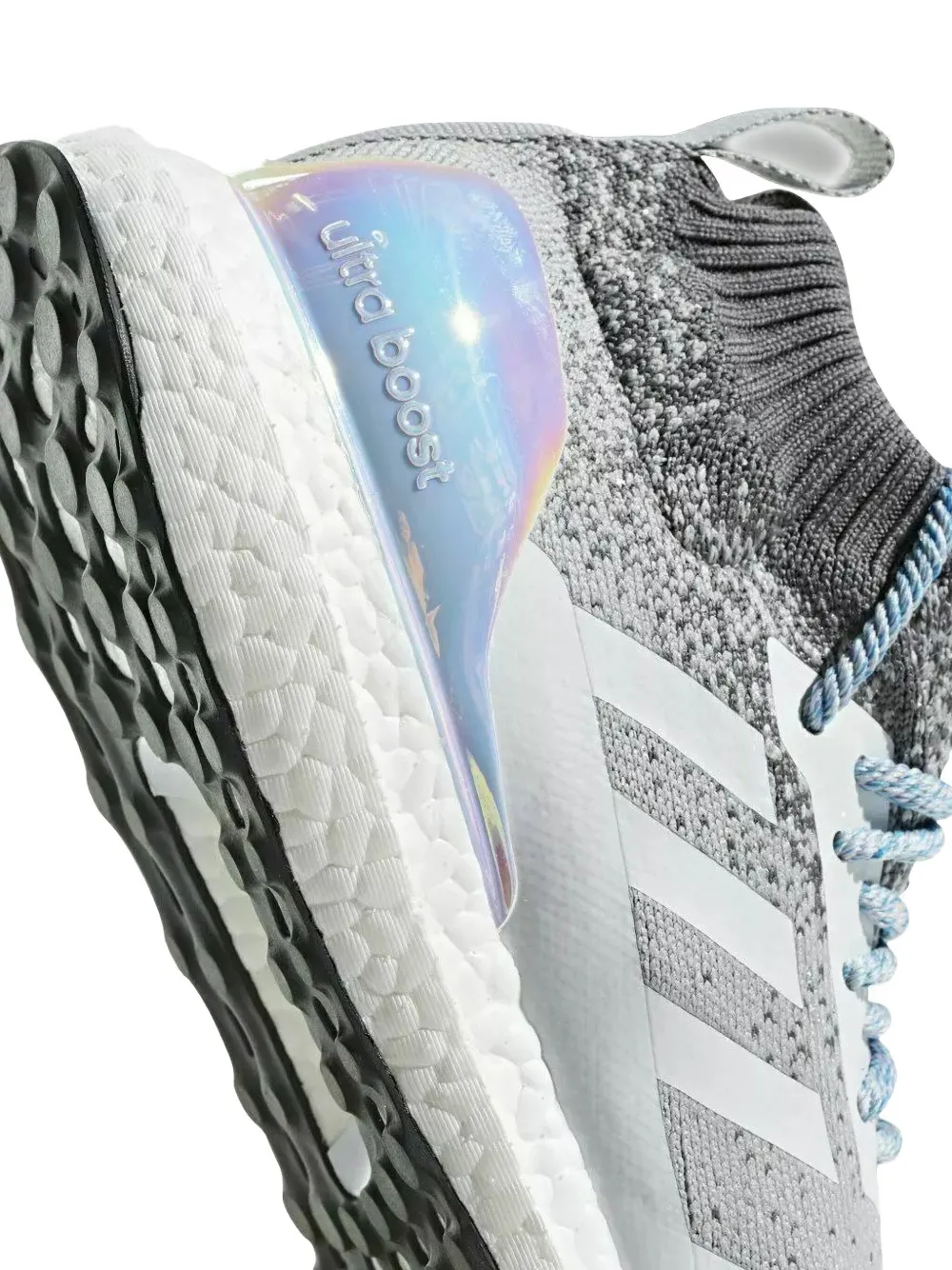 Adidas Originals Ultraboost Lace-up Sneakers In Black