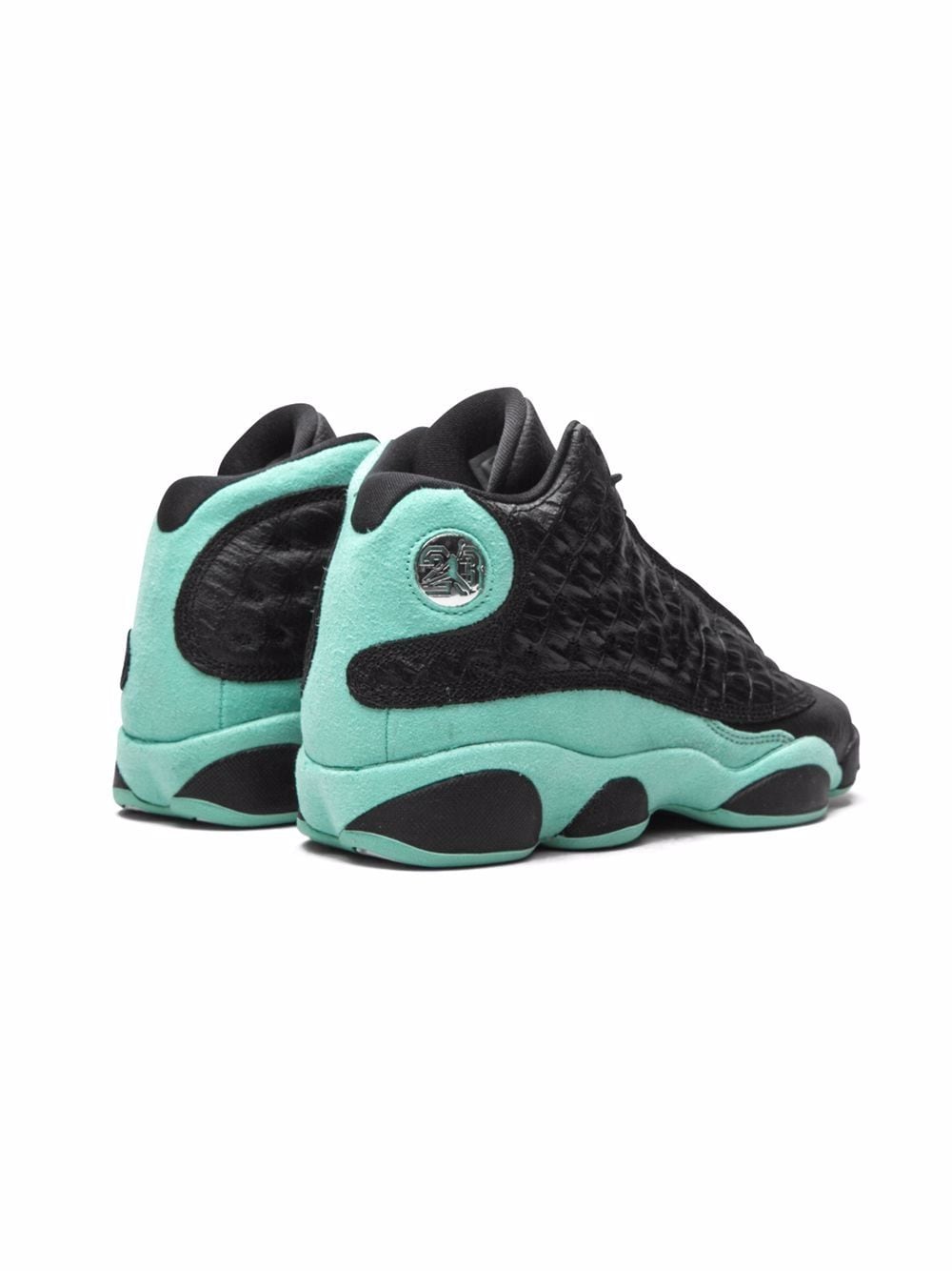 Shop Jordan 13 "island Green" Sneakers In Black