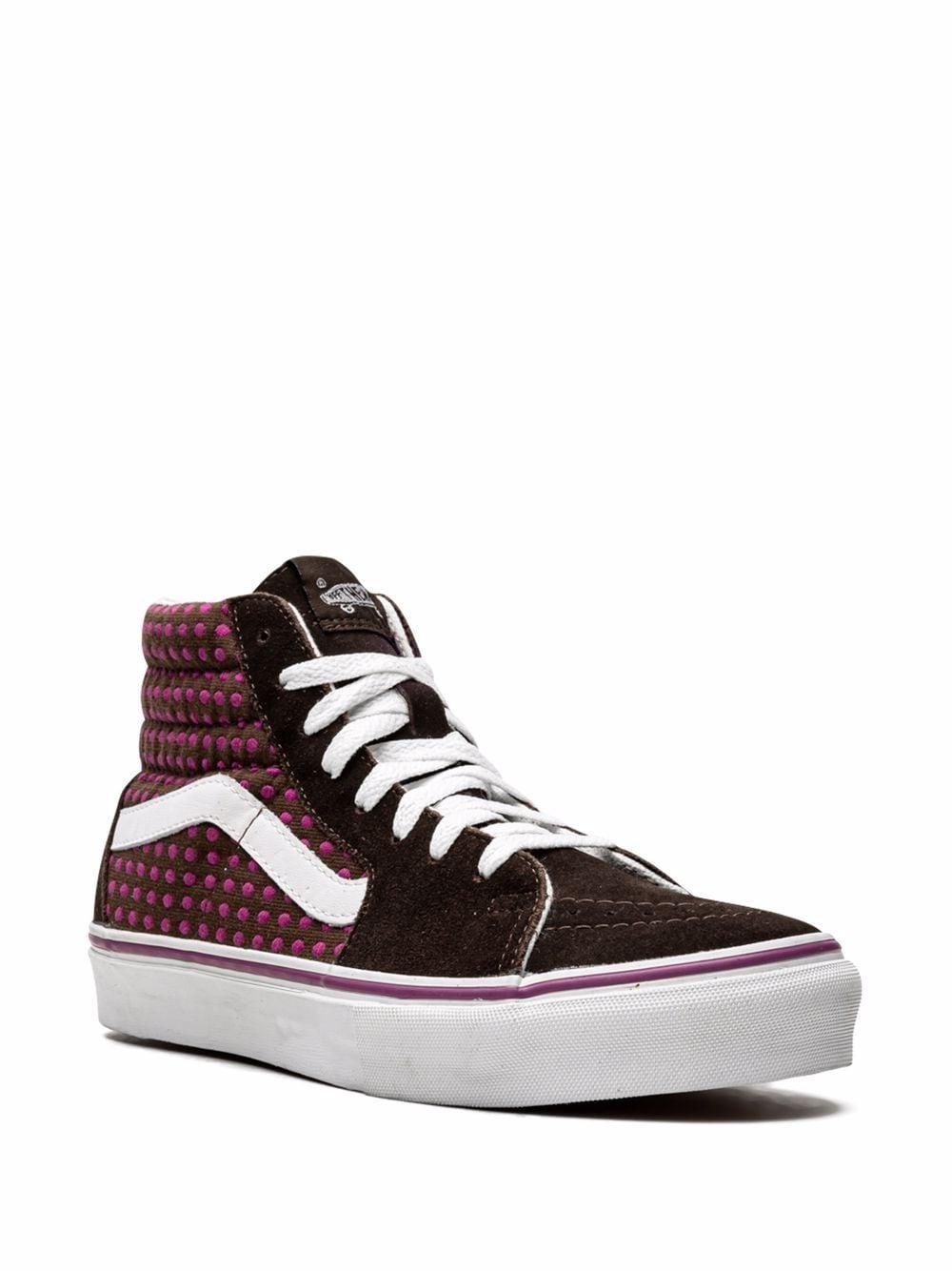 Vans "SK8-Hi LX ""Melissa Coffee/Fuchsia Red"" sneakers " - Rood