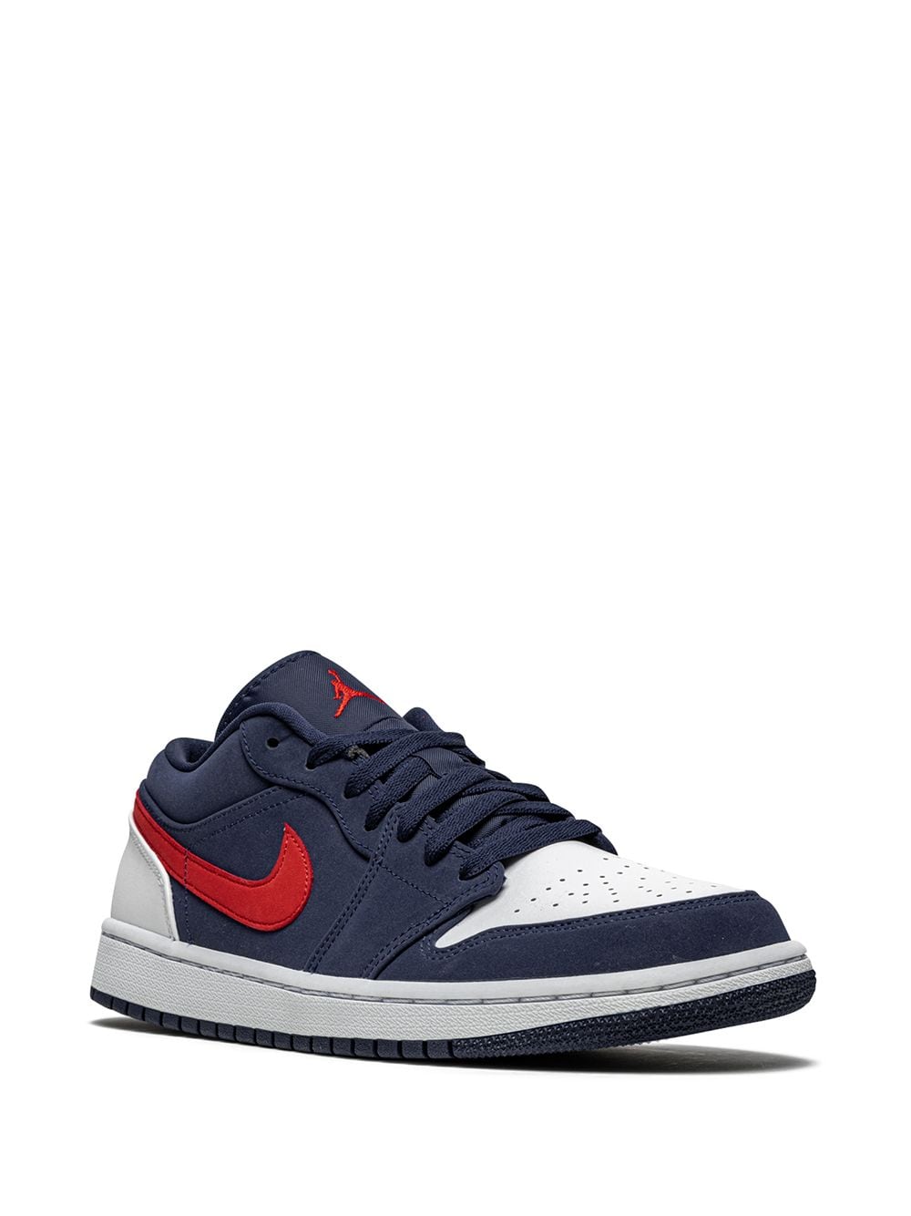 Shop Jordan Air  1 Low Se "usa" Sneakers In Blue