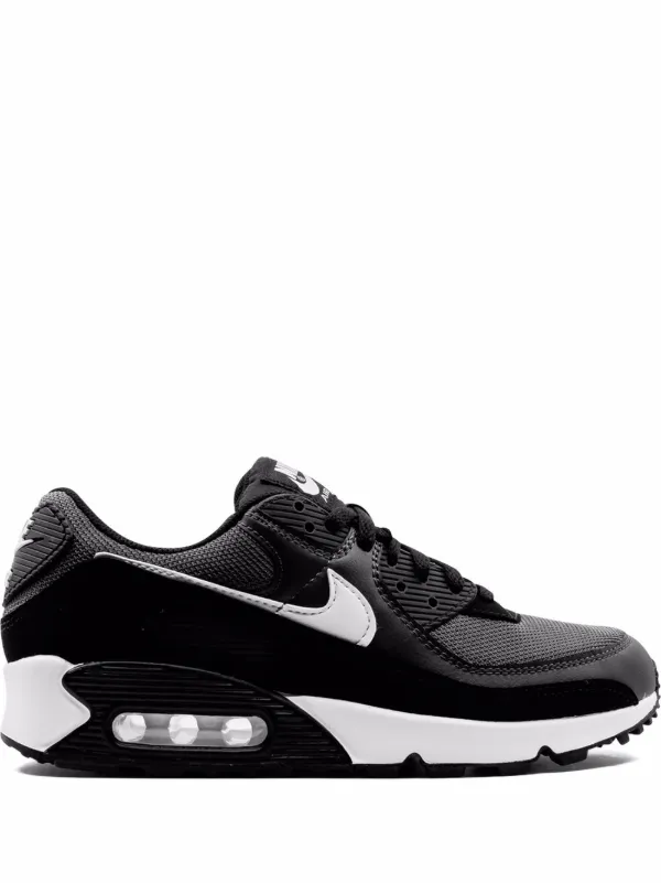 Nike Air Max 90 Recraft Triple Black Sneakers - Farfetch