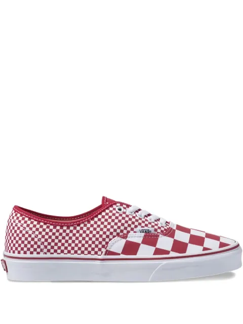 Vans checkerboard-pattern sneakers