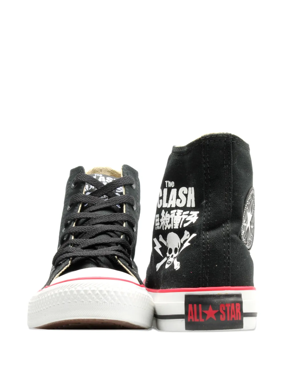 Converse All Star The Clash 2 High-top Sneakers In Black