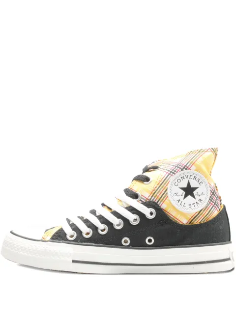 Converse tenis con paneles a cuadros