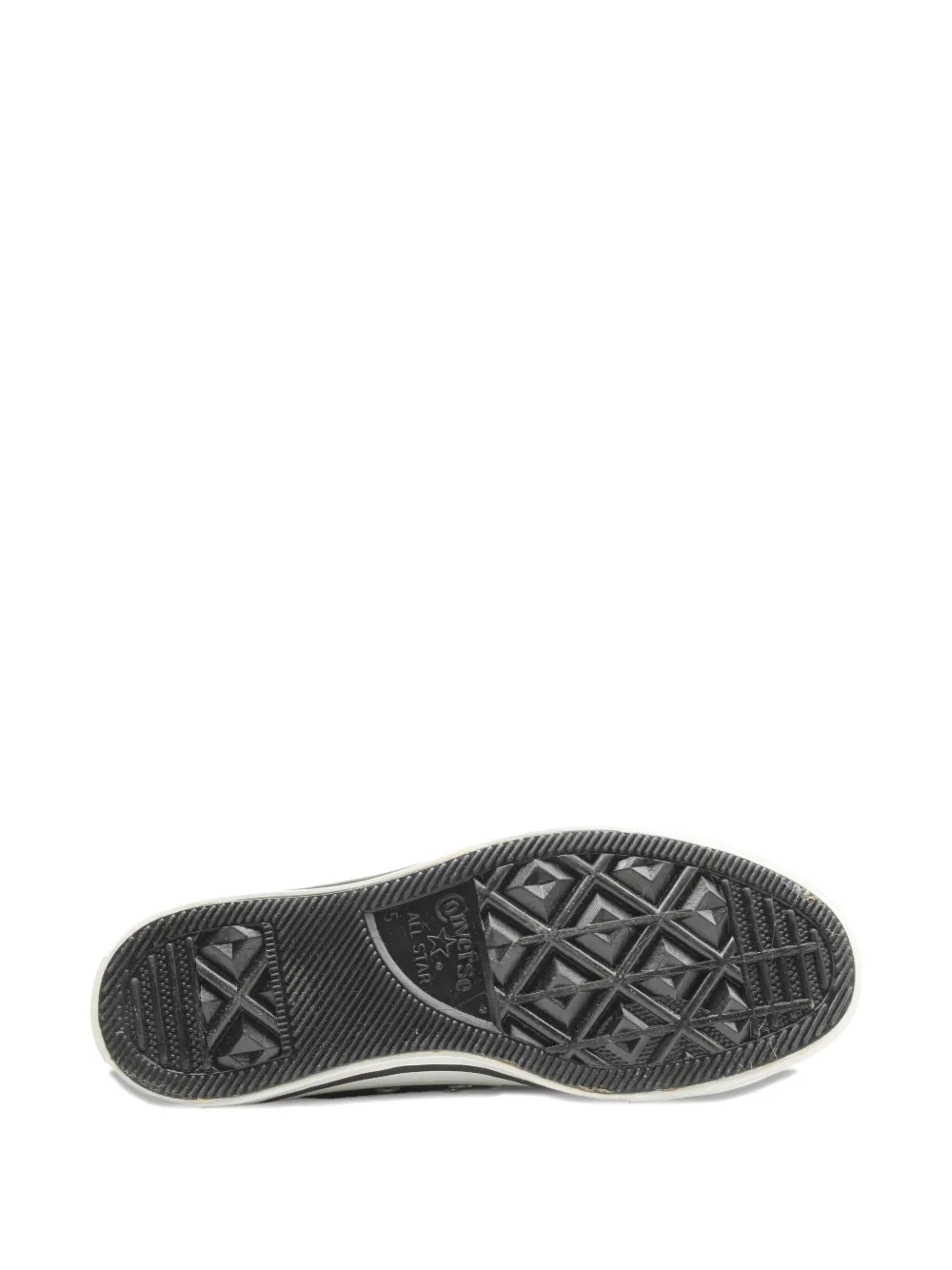 Converse Plaid-panel Sneakers In Animal Print