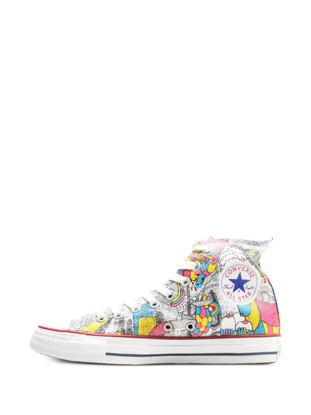 Converse doodle-print sneakers | Hi-Tops | Image 2