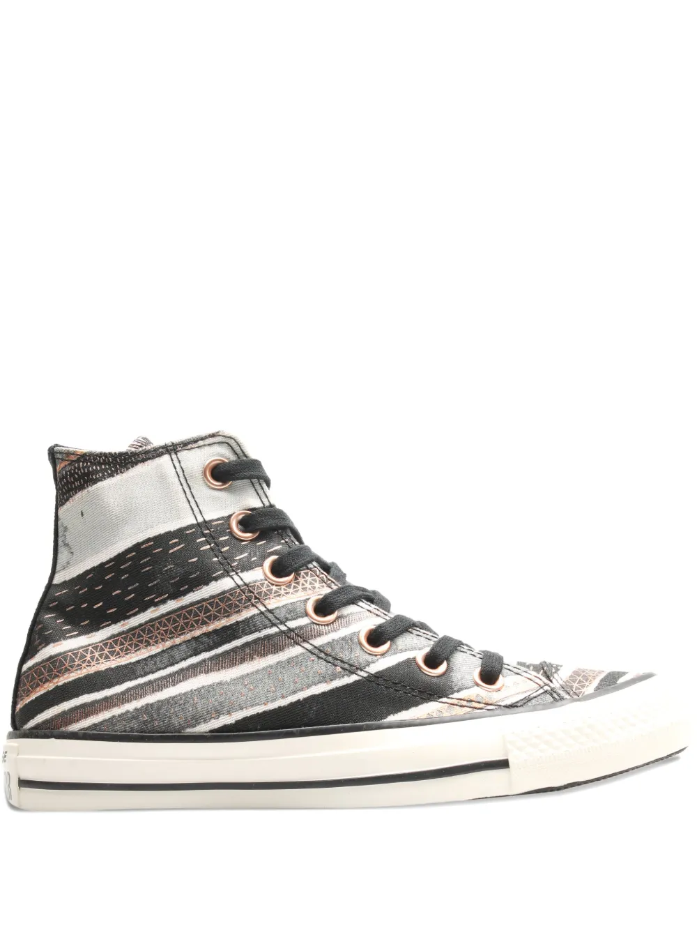Converse stripe-pattern sneakers | Black | Image 1