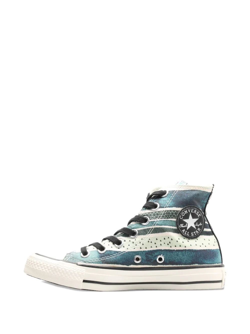 Converse Gestreepte sneakers - Blauw