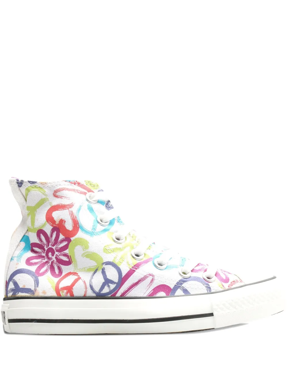 Converse floral-print sneakers | White | Image 1