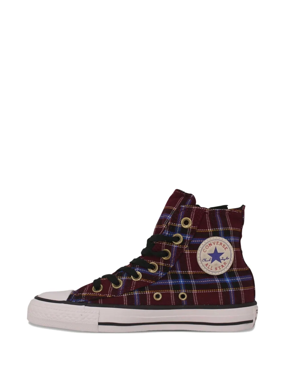Converse Geruite sneakers met dubbele rits - Rood