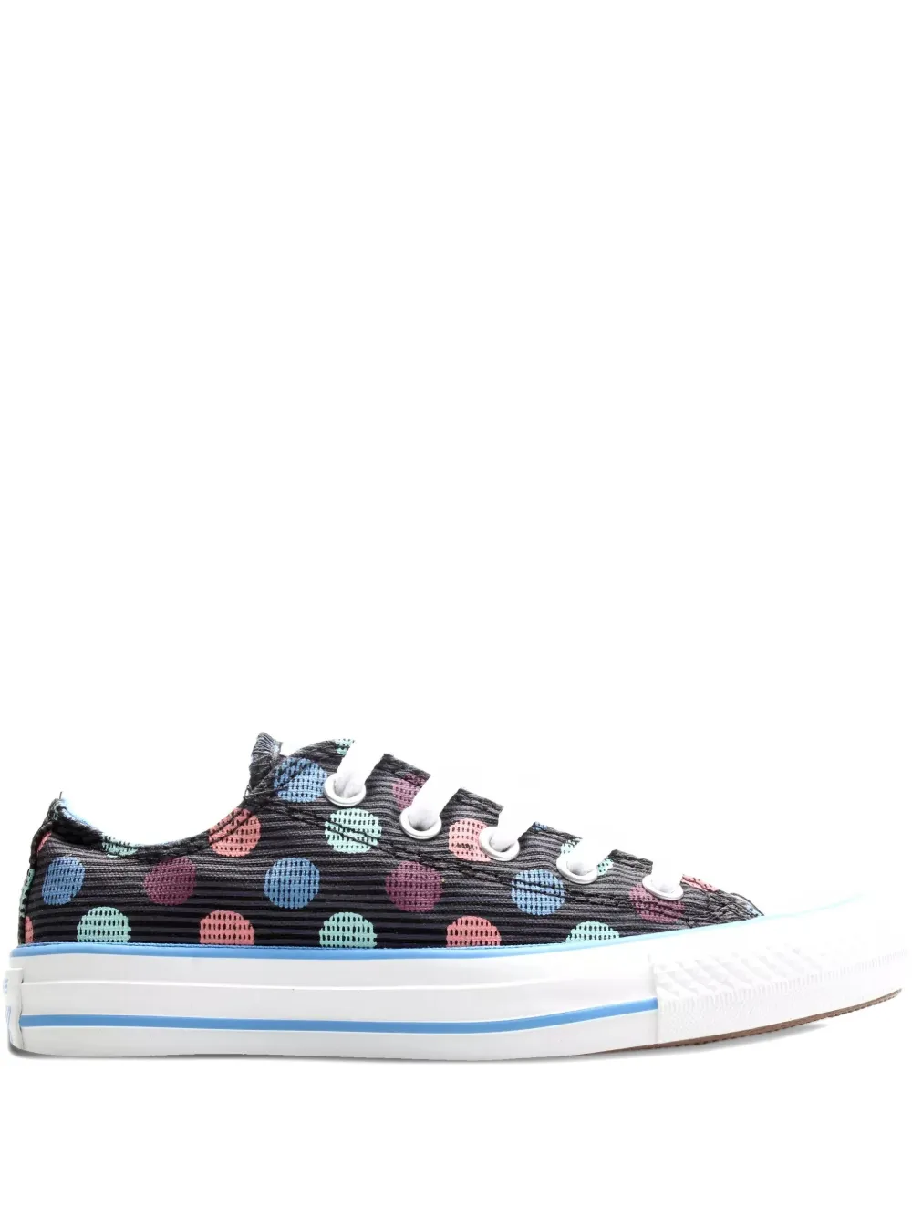 Converse polka-dot sneakers | Black | Image 1