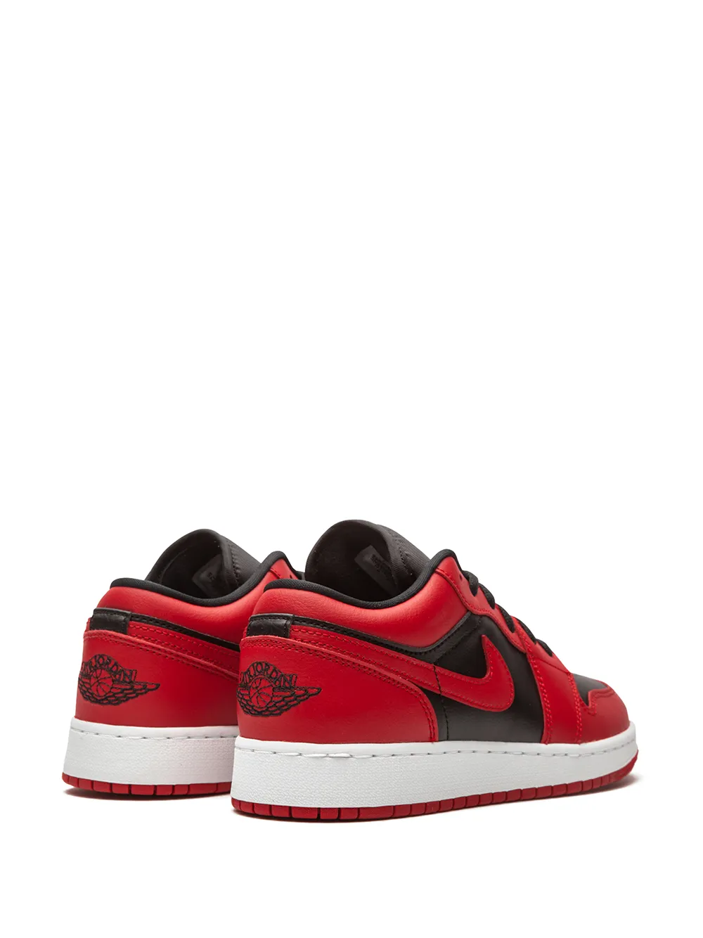 Shop Jordan Air  1 Low "reverse Bred" Sneakers In Red