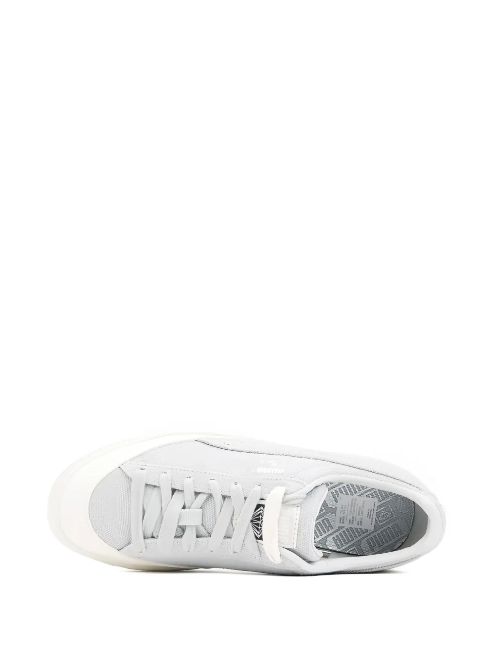 Puma Lace-up Sneakers In White
