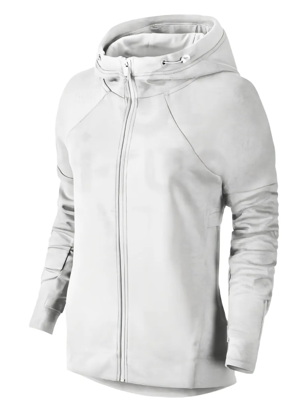 Nike zip-fastening hoodie jacket | Grey | Image 1