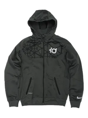 CORTEIZ Island puff-print zip-up Hoodie | Black | FARFETCH