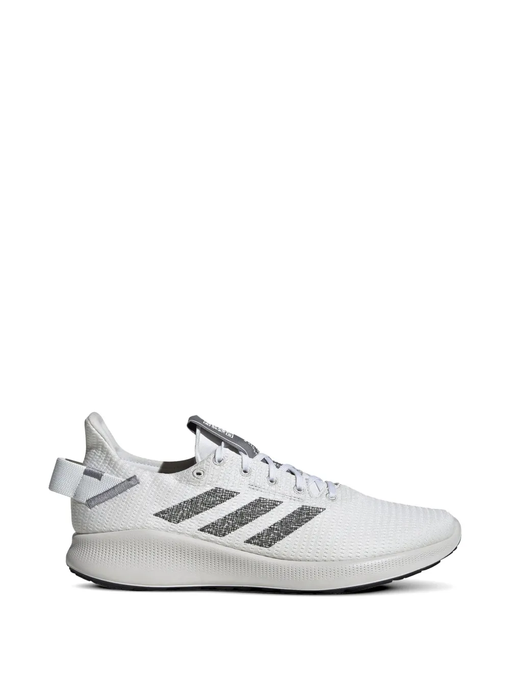 adidas sensebounce stripe sneakers - Bianco