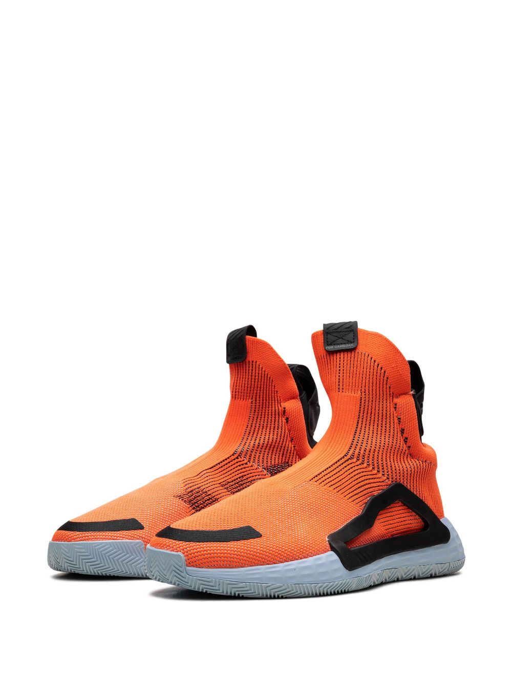 Shop Adidas Originals N3xt L3v3l Basketball Sneakers In Orange