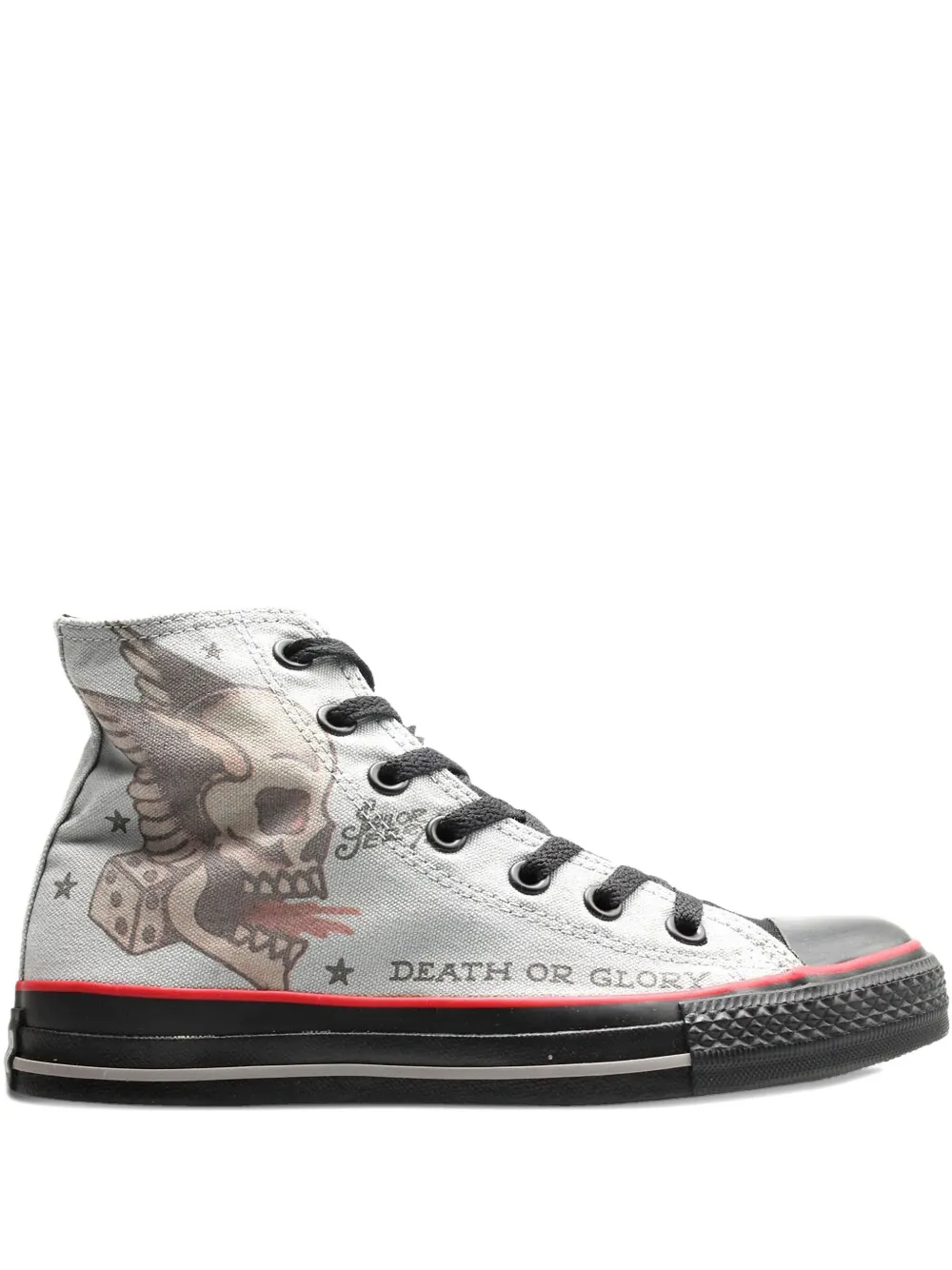 Converse X Sailor Jerry Chuck Taylor All Star Tattoo "grey/black" Sneakers