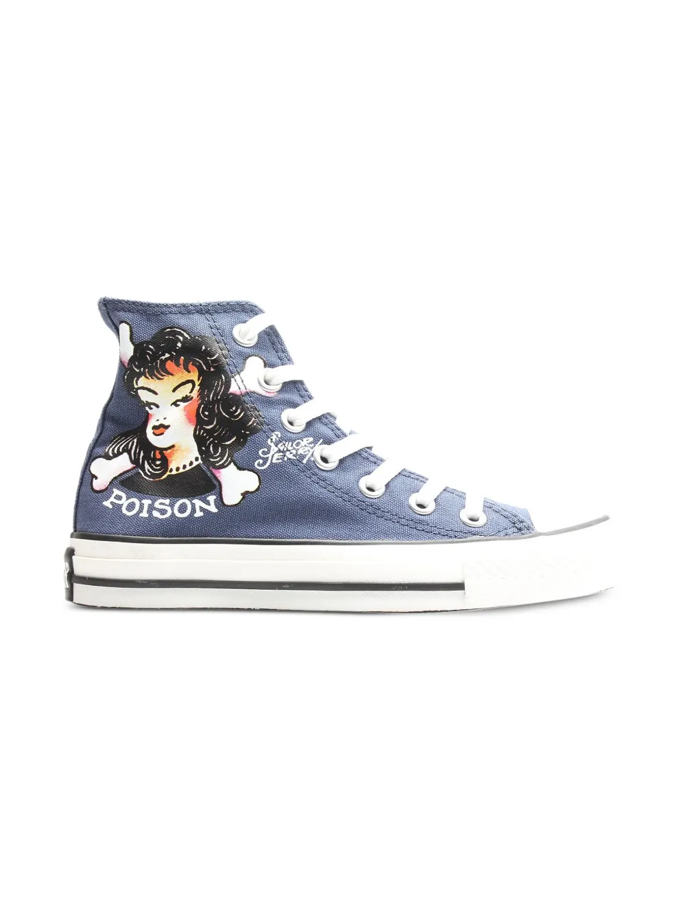 Converse Kids x Sailor Jerry Chuck Taylor Poison sneakers Blauw