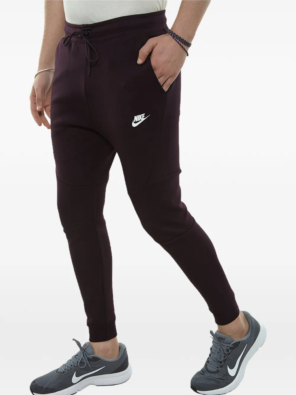 Nike drawstring jogger - Rosso