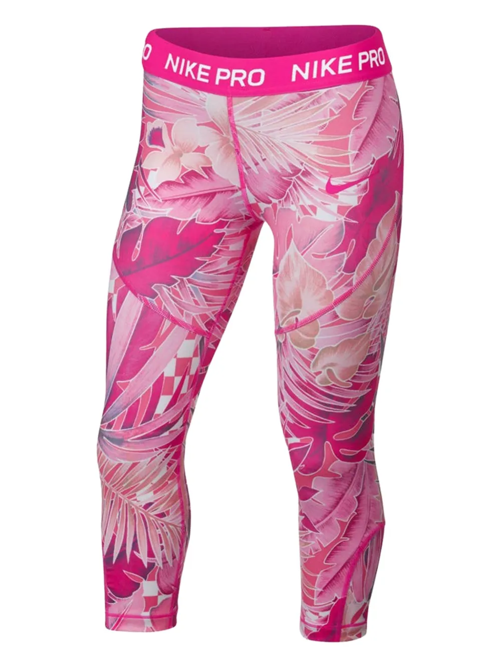 Nike floral-print leggings | Pink | Image 1