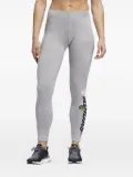 adidas rose-print leggings - Grey