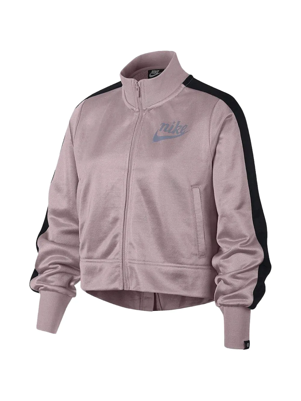 Nike ストライプ クロップドジャケット | ピンク | Image 1