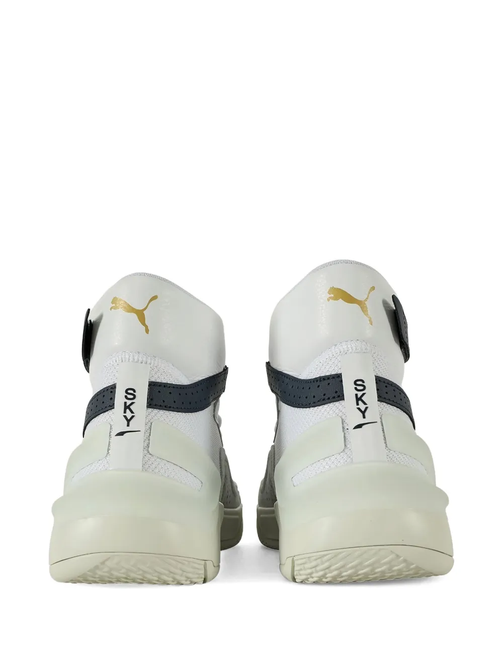 Puma Sky Modern High-top Sneakers In Animal Print