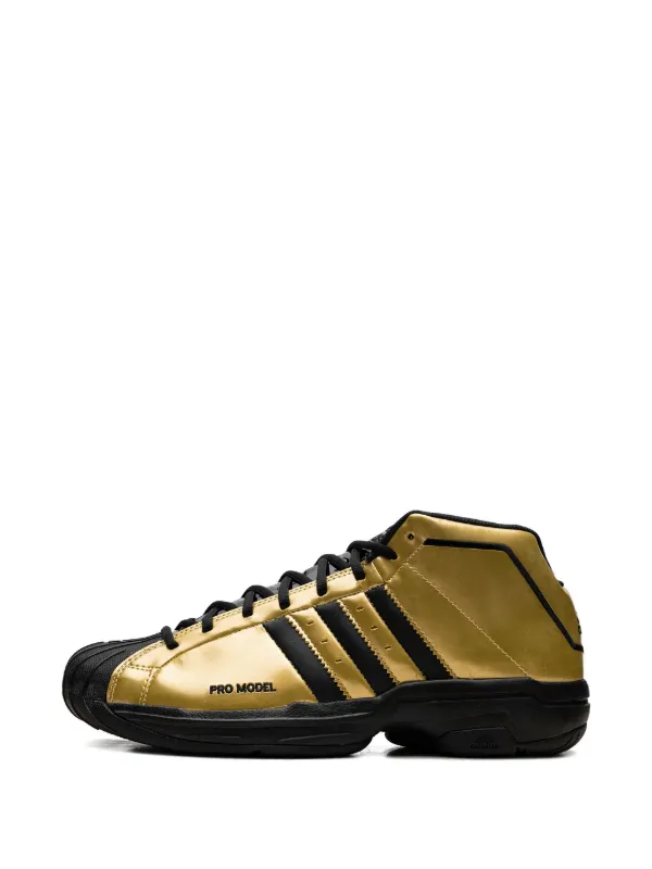 Adidas Pro Model 2G Sneakers | Gold | FARFETCH